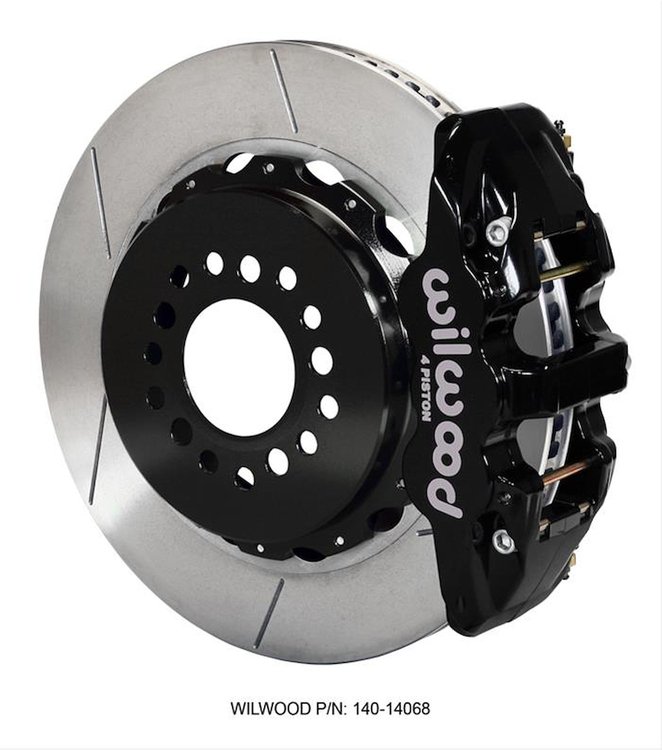 140-17568 AERO4 Big Brake Rear Brake Kit for 2012-2016 Challenger, Charger