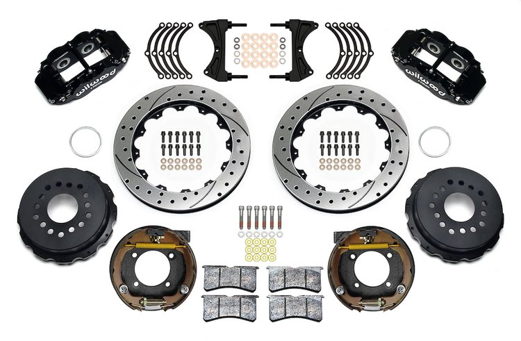 140-17659-D Forged Narrow Superlite 4R Big Brake Rear Parking Brake Kit