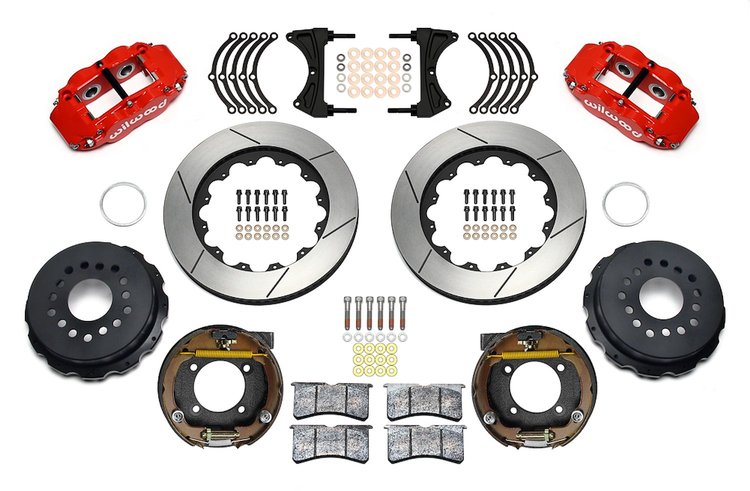 140-17659-R Forged Narrow Superlite 4R Big Brake Rear Parking Brake Kit