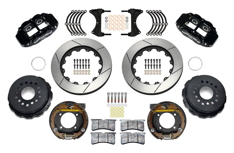 140-17659 Forged Narrow Superlite 4R Big Brake Rear Parking Brake Kit