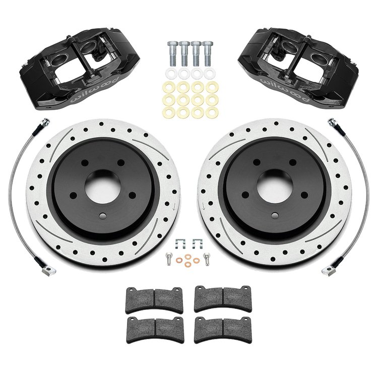 140-17670-D DPC56 Rear Replacement Caliper and Rotor Kit