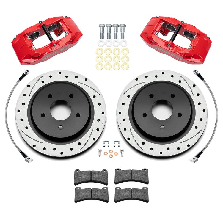 140-17670-DR DPC56 Rear Replacement Caliper and Rotor Kit