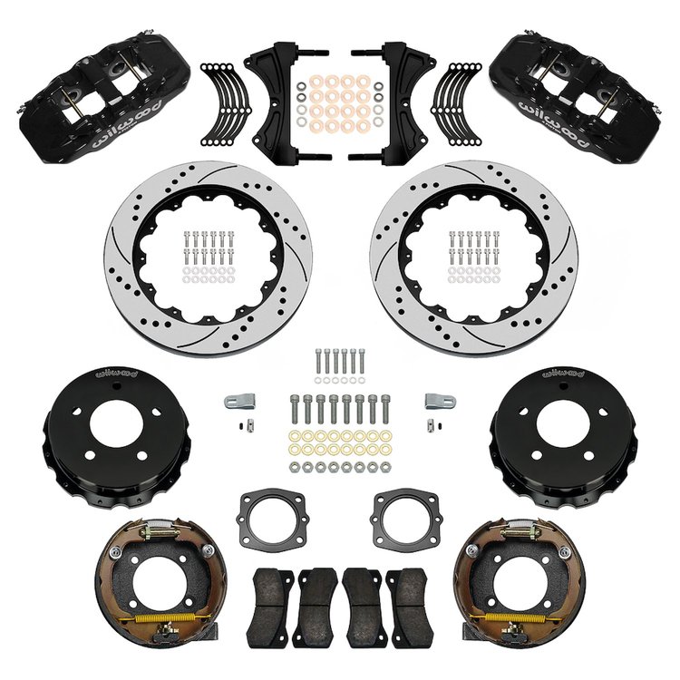 140-17673-D AERO4 Big Brake Rear Parking Brake Kit
