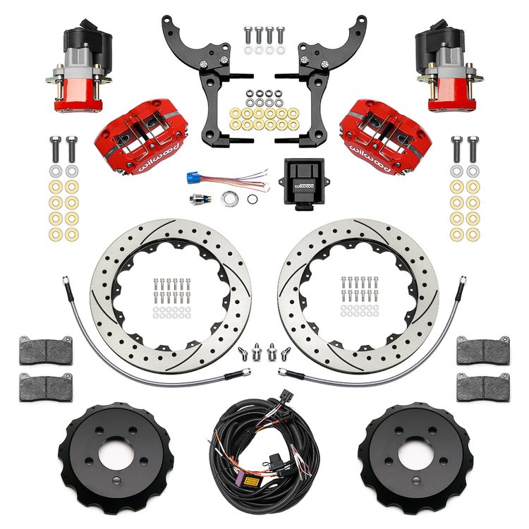 140-17725-DR Dynapro Radial-EPB Rear Parking Brake Kit