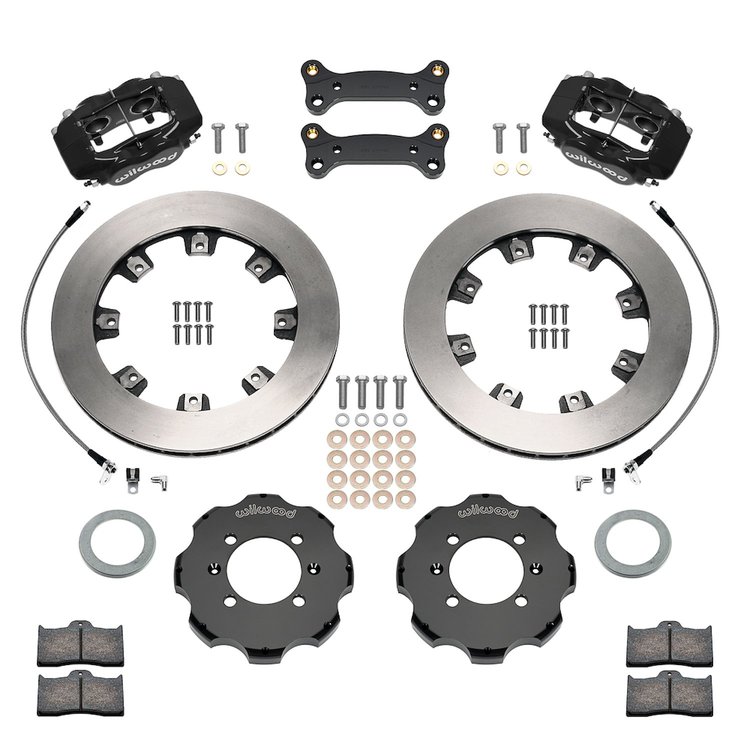 140-17937 Forged Dynalite Big Brake Front Brake Kit (Hat)