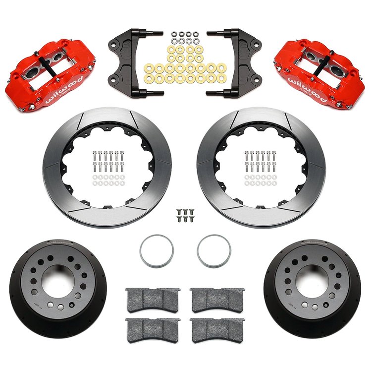 140-17985-R Forged Narrow Superlite 6R Big Brake Front Brake Kit (Hat)