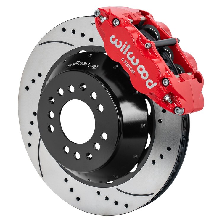 140-17986-DR Forged Narrow Superlite 6R Big Brake Front Brake Kit (Hat)