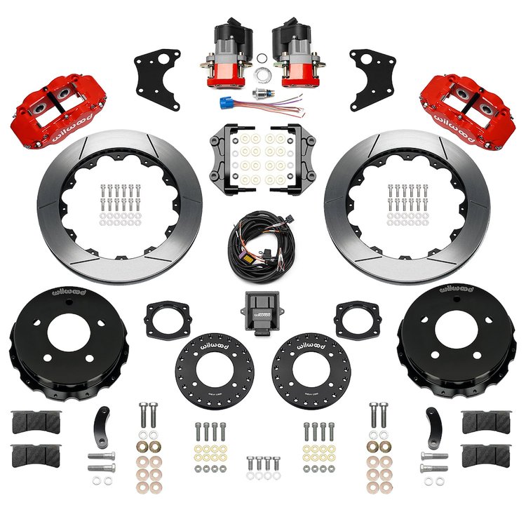 140-18044-R Forged Narrow Superlite 4R Big Brake Rear Electronic Parking Brake Kit