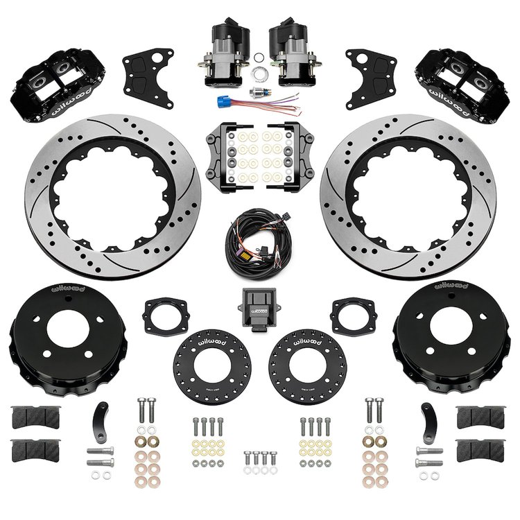 140-18045-D Forged Narrow Superlite 4R Big Brake Rear Electronic Parking Brake Kit