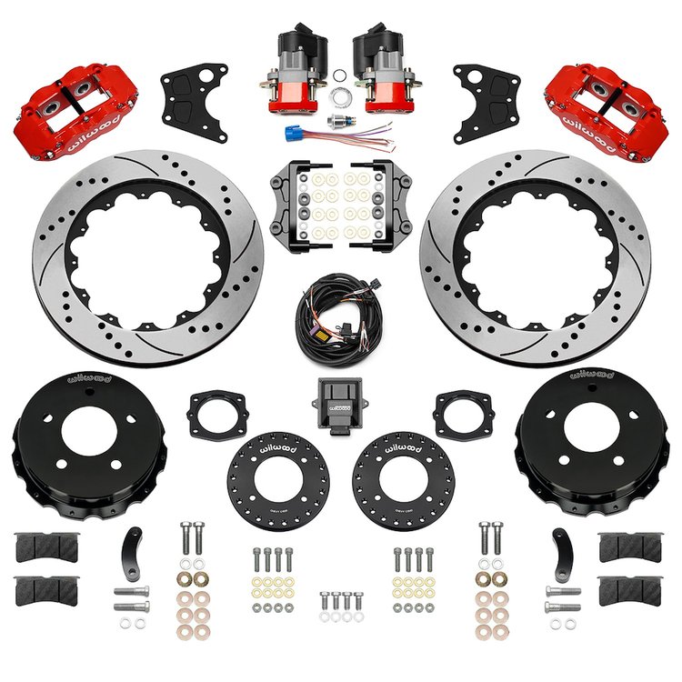 140-18045-DR Forged Narrow Superlite 4R Big Brake Rear Electronic Parking Brake Kit