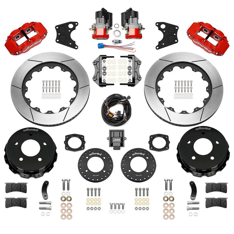 140-18045-R Forged Narrow Superlite 4R Big Brake Rear Electronic Parking Brake Kit