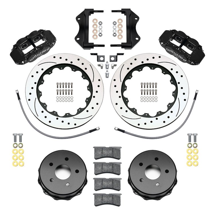 140-18074-D Forged Narrow Superlite 4R Big Brake Rear Brake Kit For OE Parking Brake