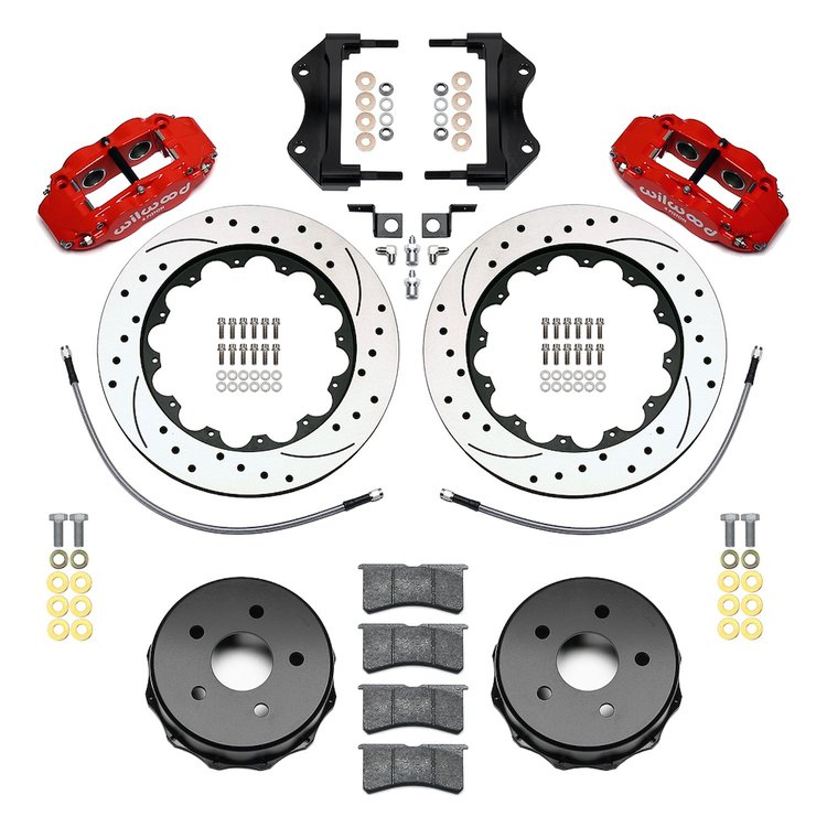 140-18074-DR Forged Narrow Superlite 4R Big Brake Rear Brake Kit For OE Parking Brake