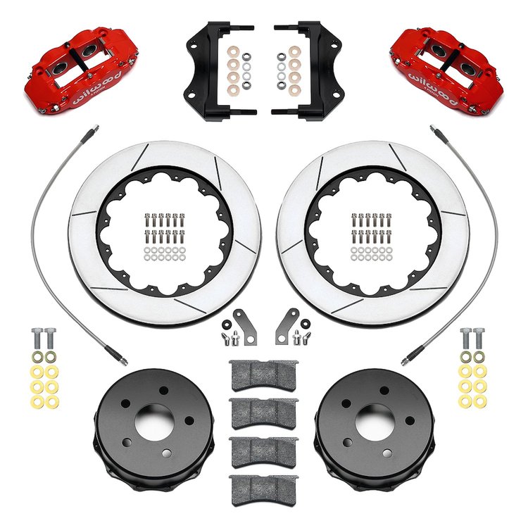 140-18075-R Forged Narrow Superlite 4R Big Brake Rear Brake Kit For OE Parking Brake