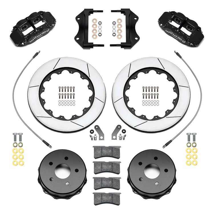 140-18075 Forged Narrow Superlite 4R Big Brake Rear Brake Kit For OE Parking Brake