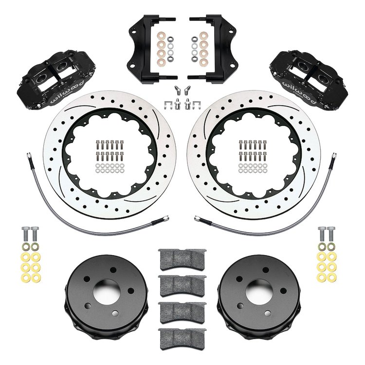 140-18076-D Forged Narrow Superlite 4R Big Brake Rear Brake Kit For OE Parking Brake