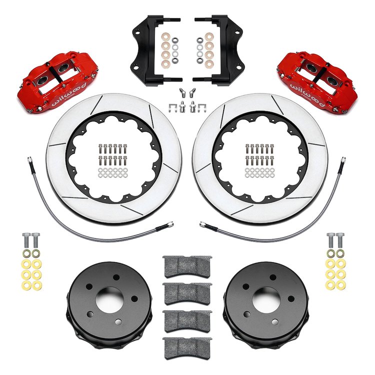 140-18076-R Forged Narrow Superlite 4R Big Brake Rear Brake Kit For OE Parking Brake