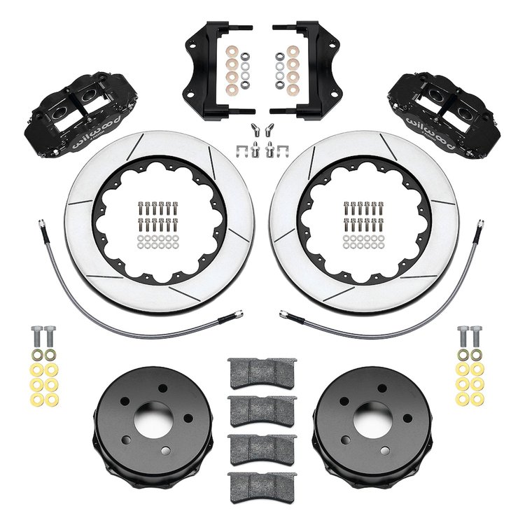 140-18076 Forged Narrow Superlite 4R Big Brake Rear Brake Kit For OE Parking Brake