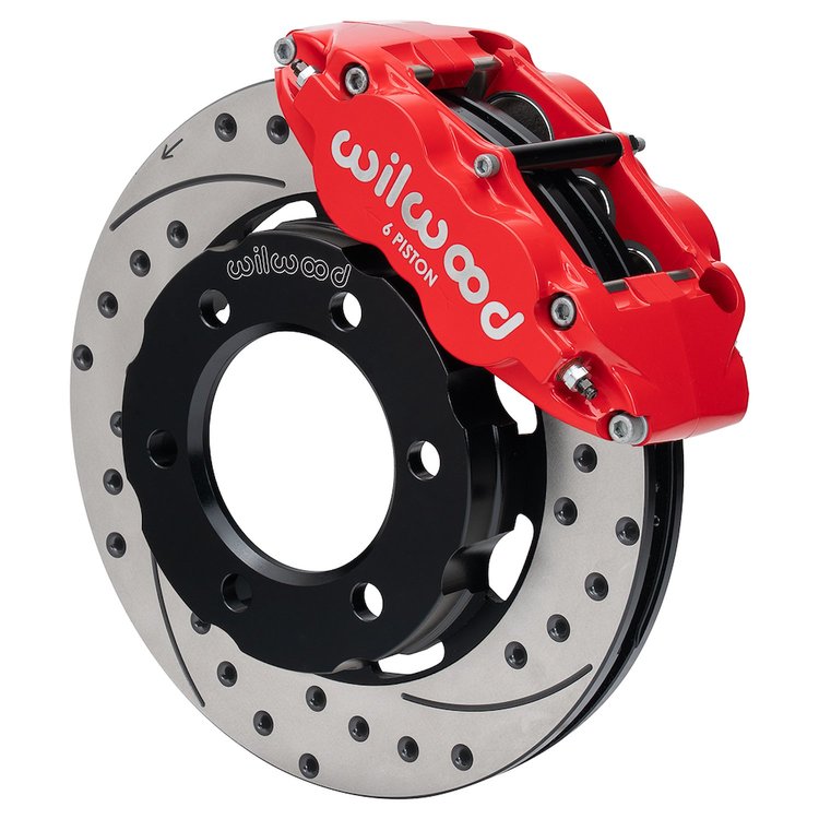 140-18154-DR Forged Narrow Superlite 6R Big Brake Front Brake Kit (Hat)
