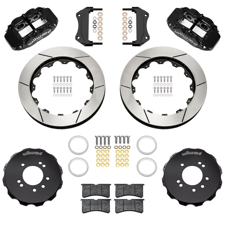 140-18243 Forged Narrow Superlite 6R Big Brake Front Brake Kit (Hat)