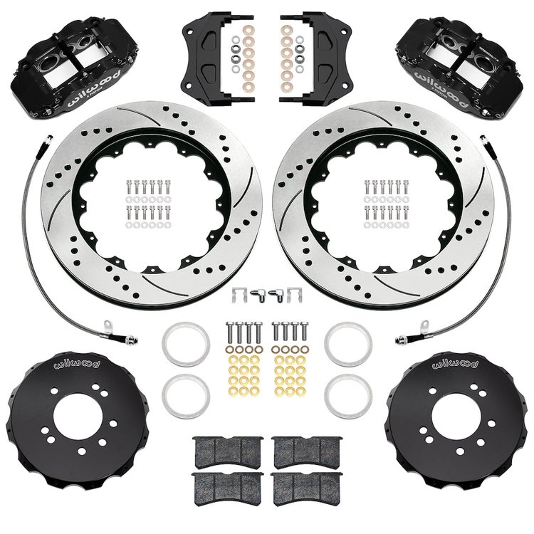140-18247-D Forged Narrow Superlite 6R Big Brake Front Brake Kit (Hat)