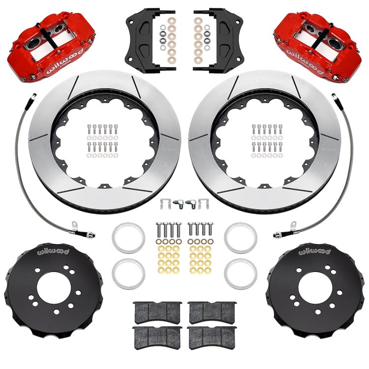 140-18247-R Forged Narrow Superlite 6R Big Brake Front Brake Kit (Hat)