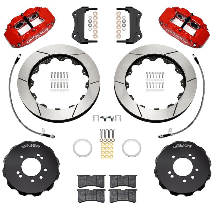 140-18252-R Forged Narrow Superlite 6R Big Brake Front Brake Kit (Hat)