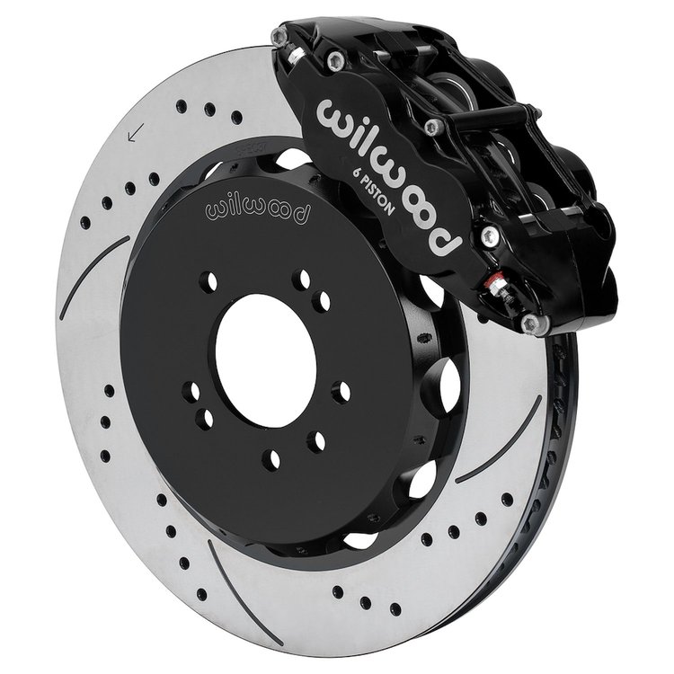 140-18258-D Forged Narrow Superlite 6R Big Brake Front Brake Kit (Hat)