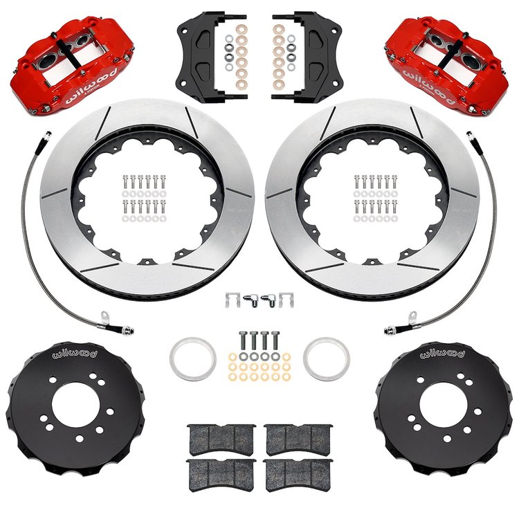 140-18258-R Forged Narrow Superlite 6R Big Brake Front Brake Kit (Hat)
