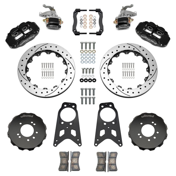 140-18271-D Forged Narrow Superlite 4R-MC4 Big Brake Rear Parking Brake Kit