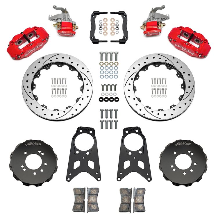 140-18271-DR Forged Narrow Superlite 4R-MC4 Big Brake Rear Parking Brake Kit