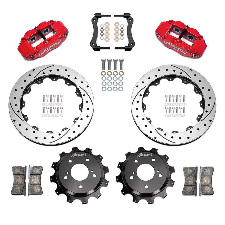 140-18274-DR Forged Narrow Superlite 4R Big Brake Rear Brake Kit For OE Parking Brake