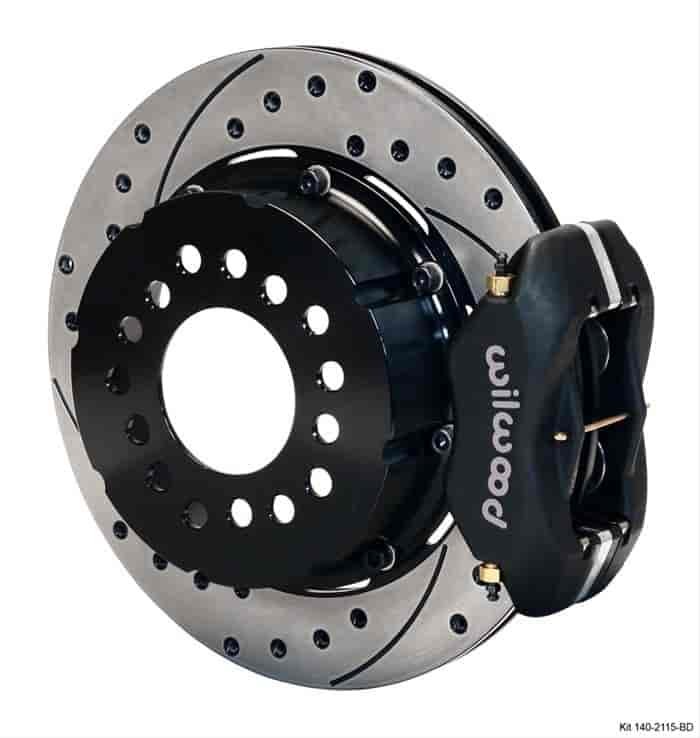 Forged Dynalite Pro Series Brake Kit Rear End: Olds/Pontiac Flange