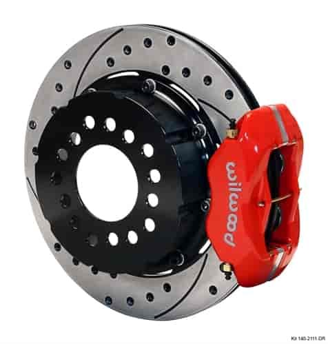 Forged Dynalite Pro Series Brake Kit Rear End: Olds/Pontiac Flange