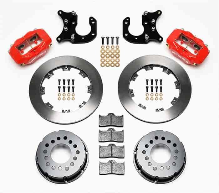 Forged Dynalite Pro Series Brake Kit Rear End: Big Ford Flange