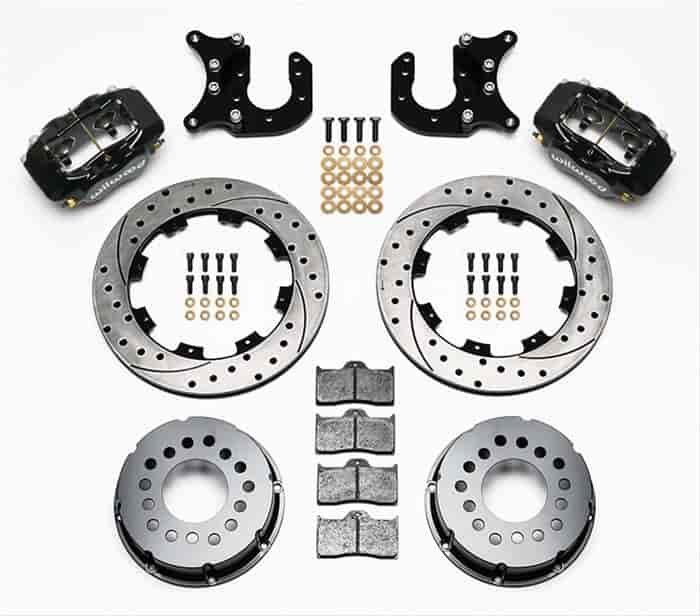 Forged Dynalite Pro Series Brake Kit Rear End: Mopar 8-3/4" & 9-3/4" / Dana 60
