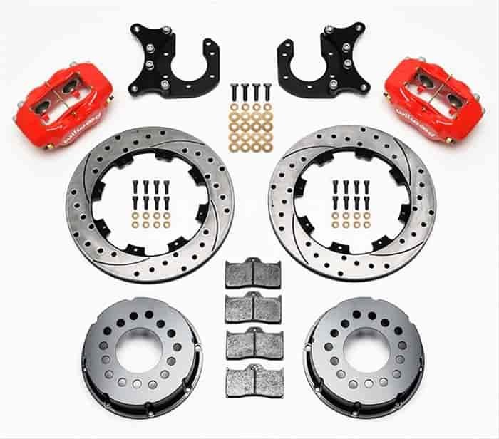 Forged Dynalite Pro Series Brake Kit Rear End: Big Ford New Style Flange