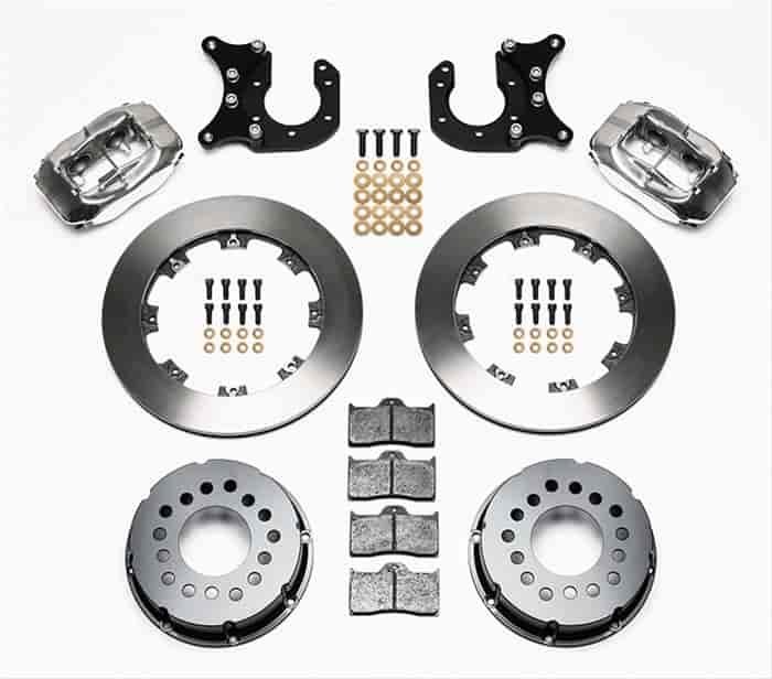Forged Dynalite Pro Series Brake Kit Rear End: Big Ford New Style Flange