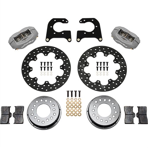 140-2119-BD Forged Dynalite Rear Drag Brake Kit Rear End: Big Ford New Style