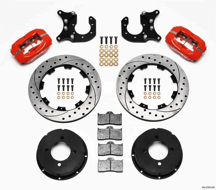 FDL P/S Rear Kit Drld/Red