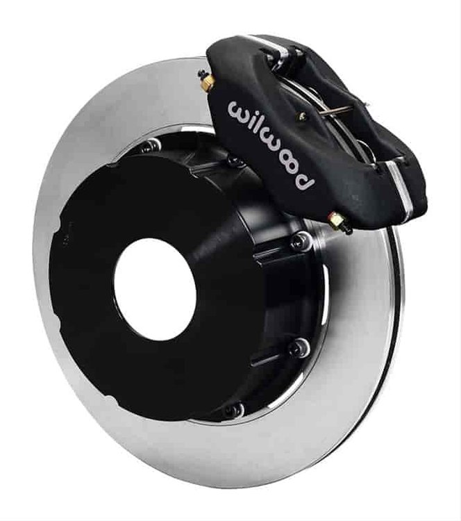 Forged Dynalite Pro Series Brake Kit Rear End: Big Ford Flange