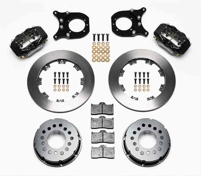 Forged Dynalite Pro Series Brake Kit Rear End: 12 Bolt C-Clip Eliminator Flange