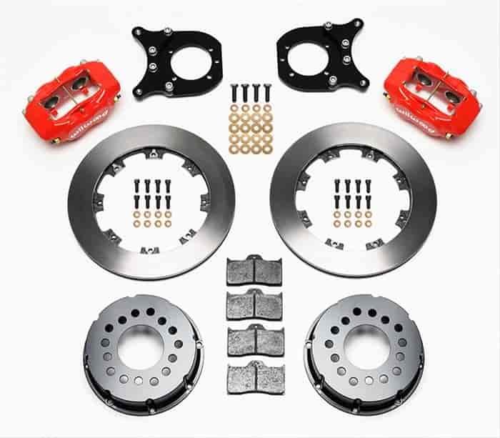 Forged Dynalite Pro Series Brake Kit Rear End: 12 Bolt C-Clip Eliminator Flange