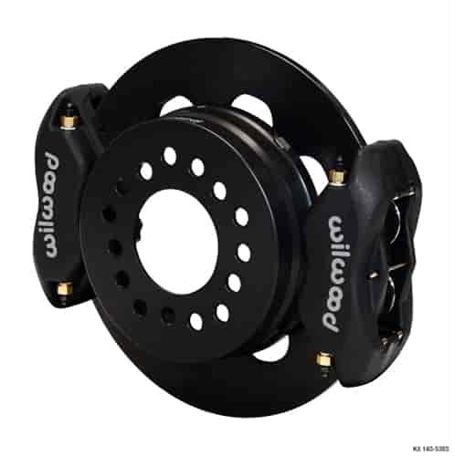 Forged Dual Caliper Dynalite Rear Drag Brake Kit Rear End: Symmetrical End Flange