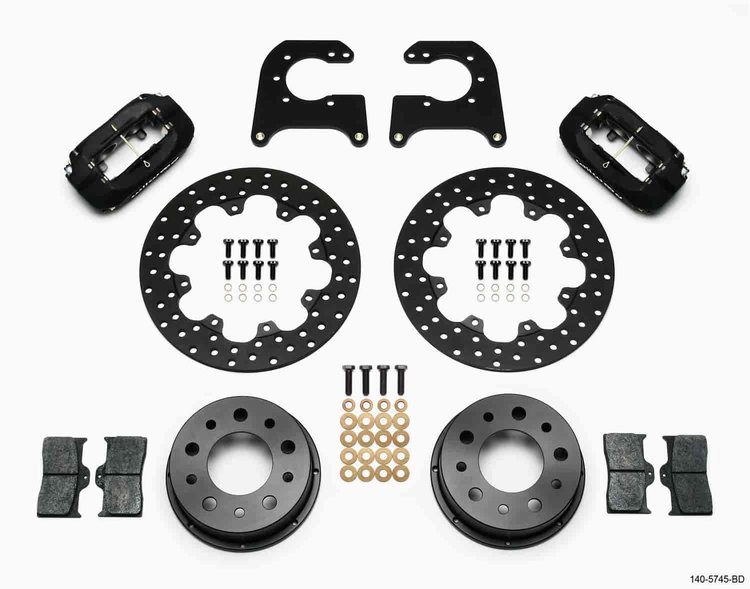 FDL Rear Drag Kit Drilled Rotor