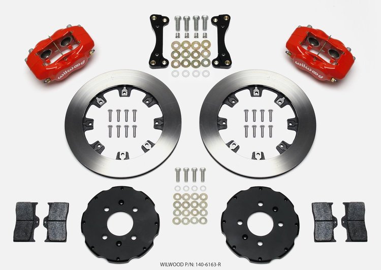 Forged Dynalite Big Brake Front Hat Kit 1990-2013 Honda/Acura Vehicles