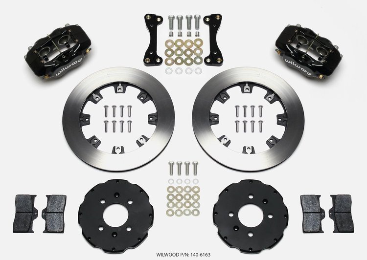 Forged Dynalite Big Brake Front Hat Kit 1990-2013 Honda/Acura Vehicles