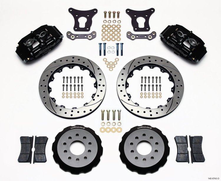 Superlite 6 Big Brake Front Hat Kit 1993-97 Camaro/Firebird