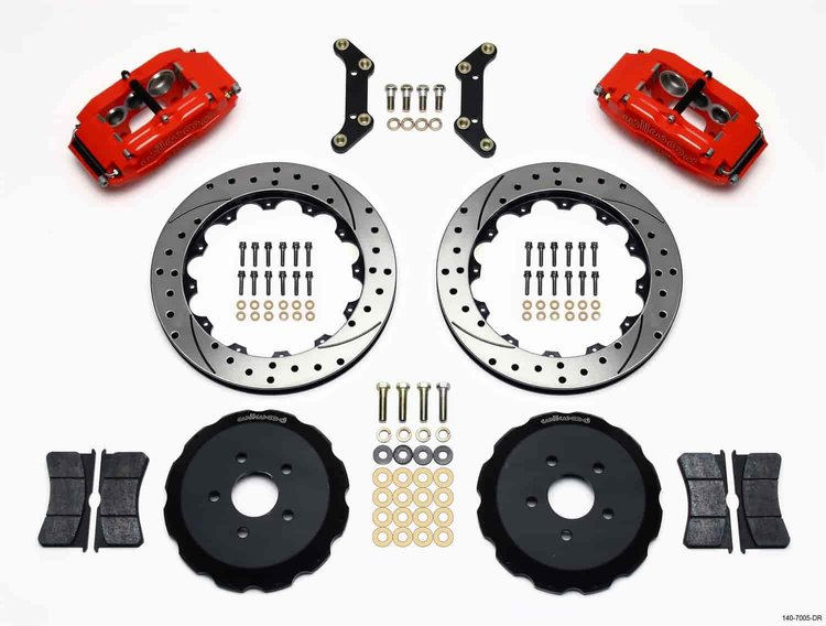 SL6 FRONT KIT 12.88 DRILLED RED