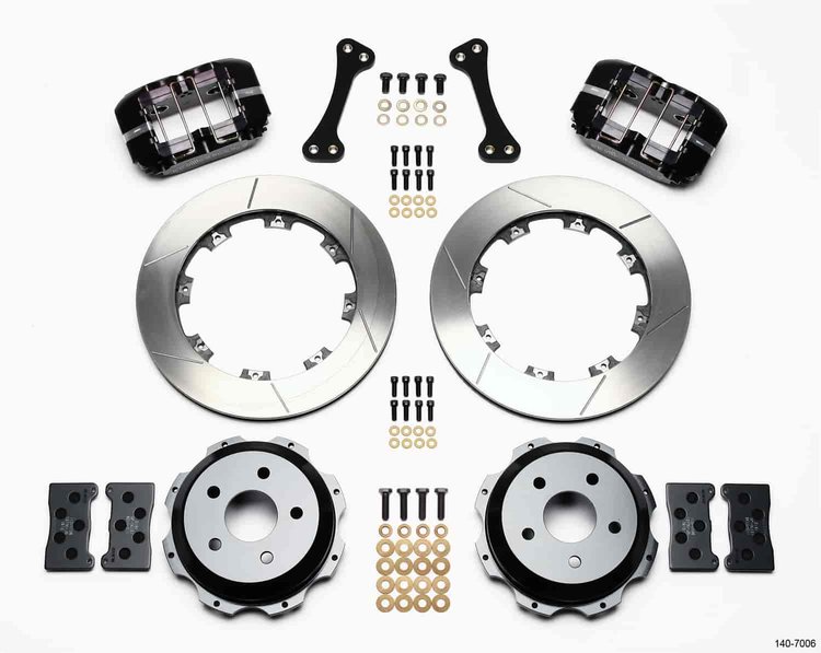 Dynapro Rear Brake Kit for OE Parking Brake Rear End Axle: 2001-2008 Subaru Vehicles